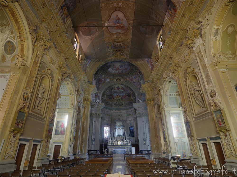 Fagnano Olona (Varese, Italy) - Interior of the Church of San Gaudenzio